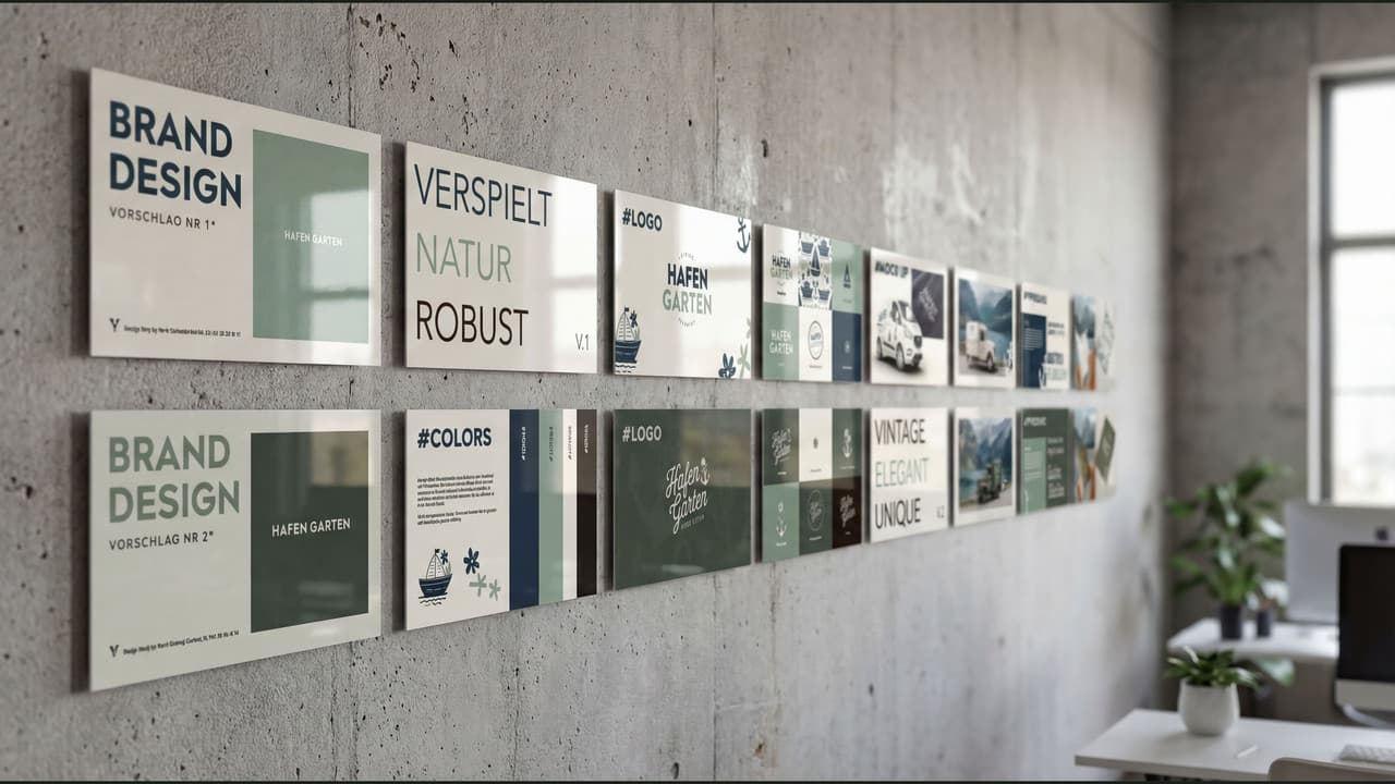 Vlix Corporate Identity und Branding Beispiel