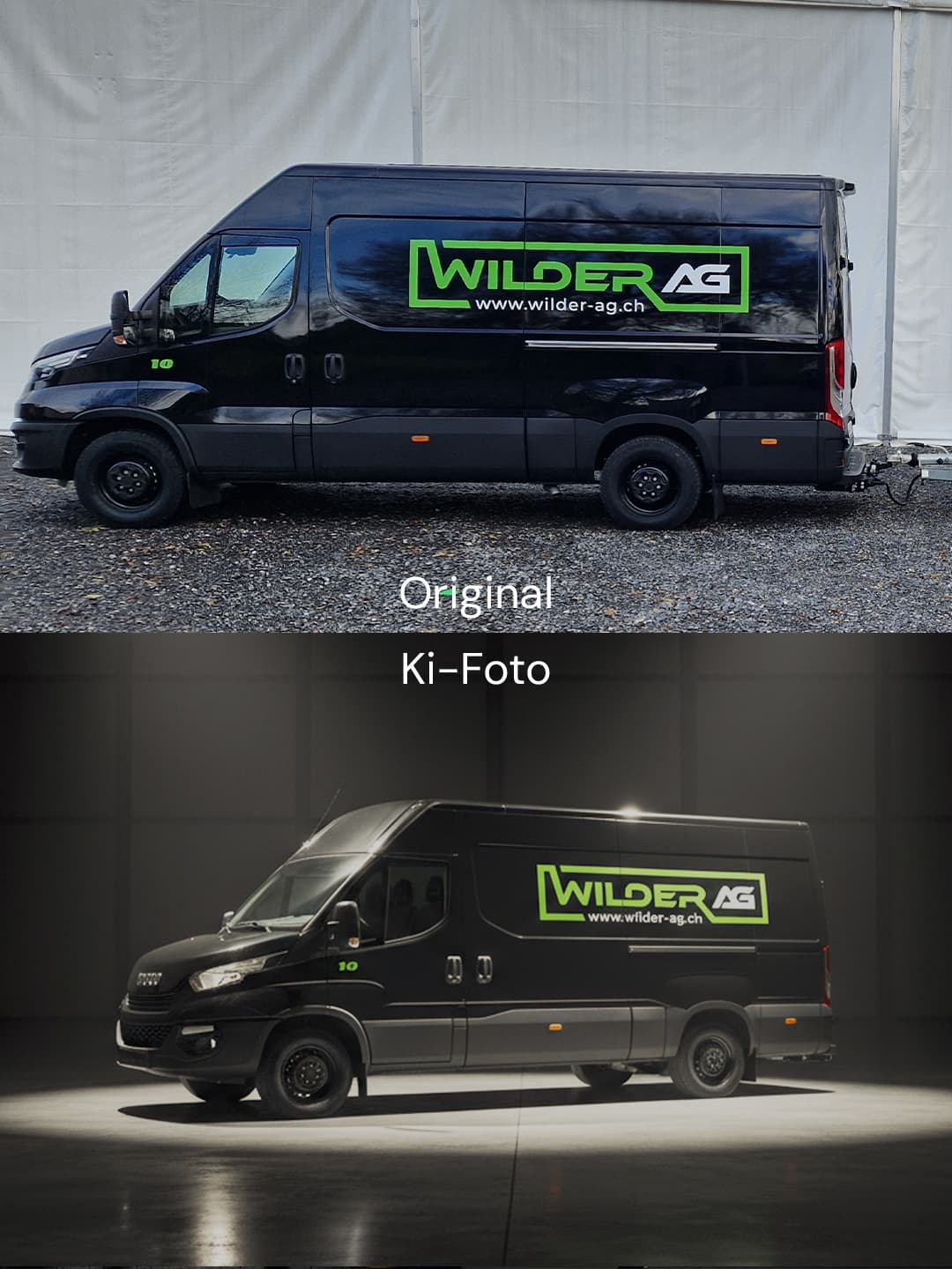 KI-Beispiel 3 – KI-Content von Vlix