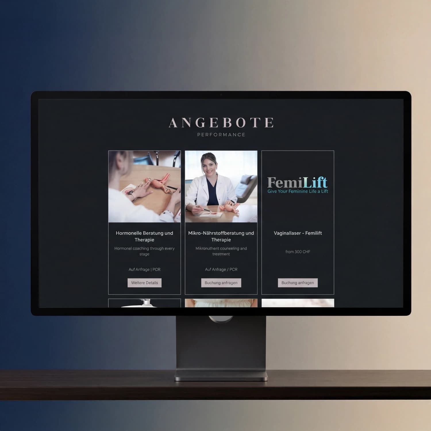 Atlantis Infinity – Webdesign Ansicht 3