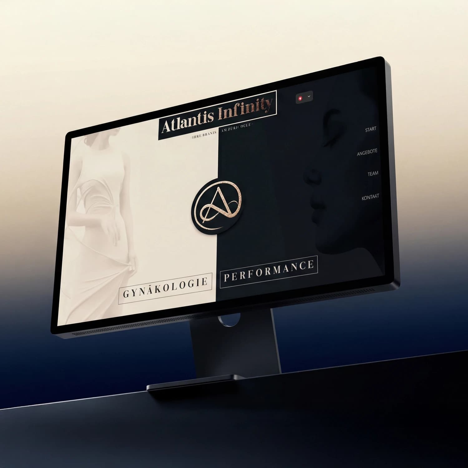 Atlantis Infinity – Webdesign Ansicht 1