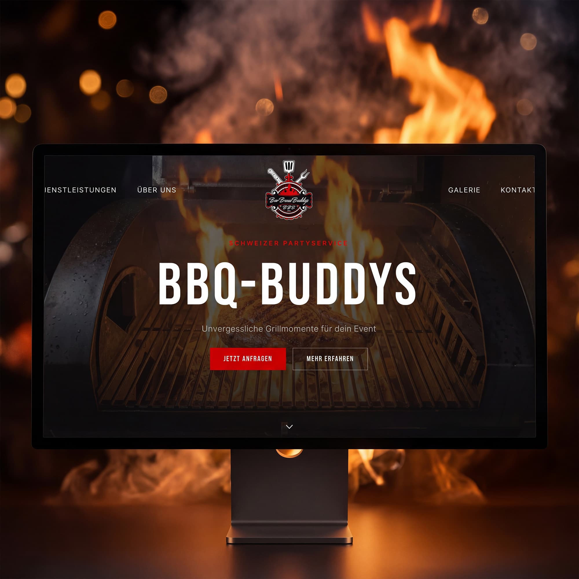 BBQ-Buddys – Webdesign Ansicht 2