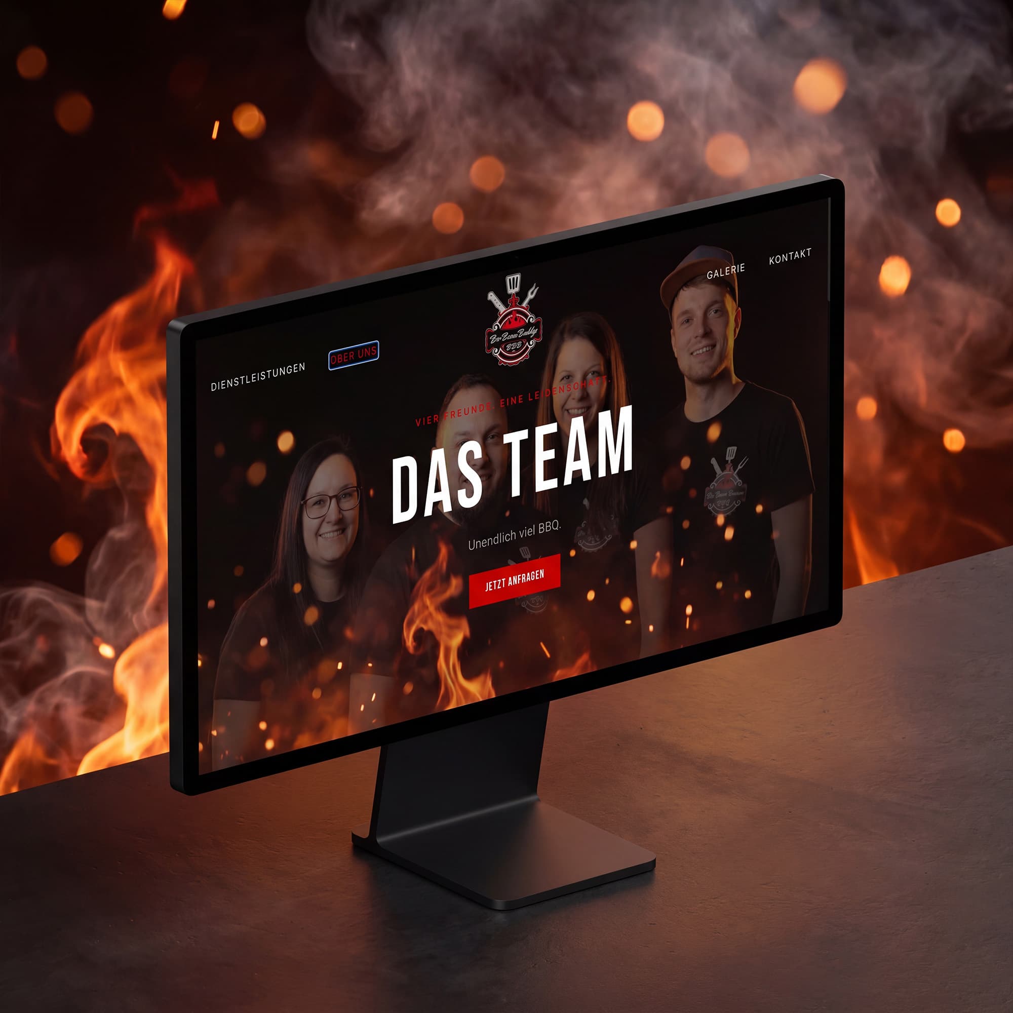 BBQ-Buddys – Webdesign Ansicht 3