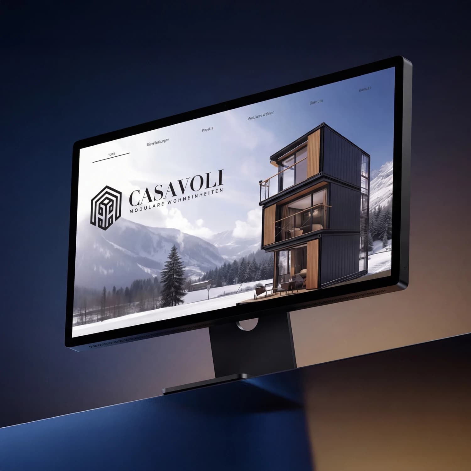 Casavoli – Webdesign Ansicht 1