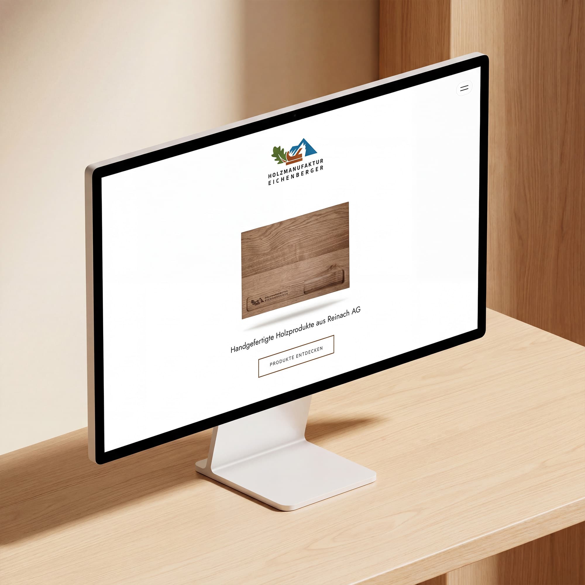 Holzmanufaktur Eichenberger – Webdesign Ansicht 3