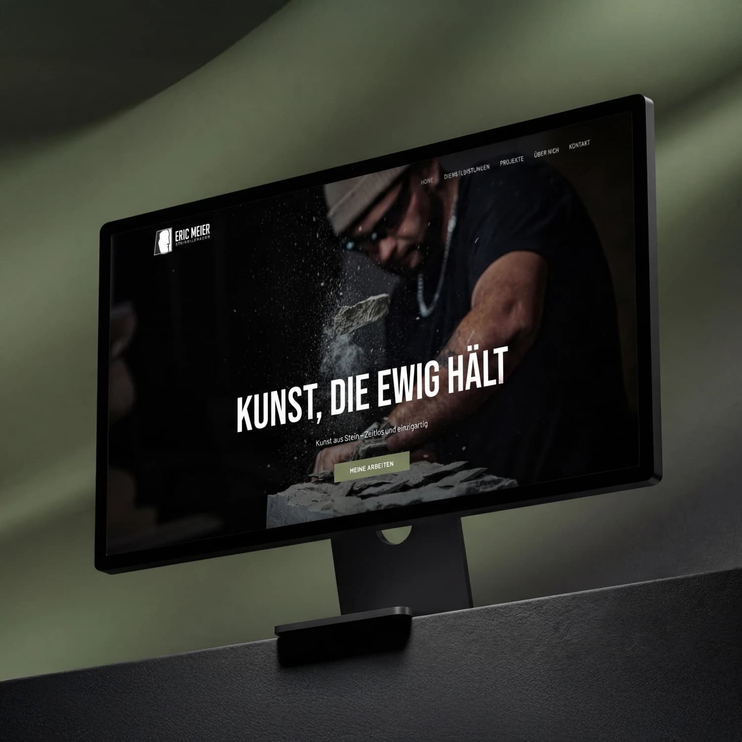 Eric Meier - Steinbildhauer – Webdesign Ansicht 3