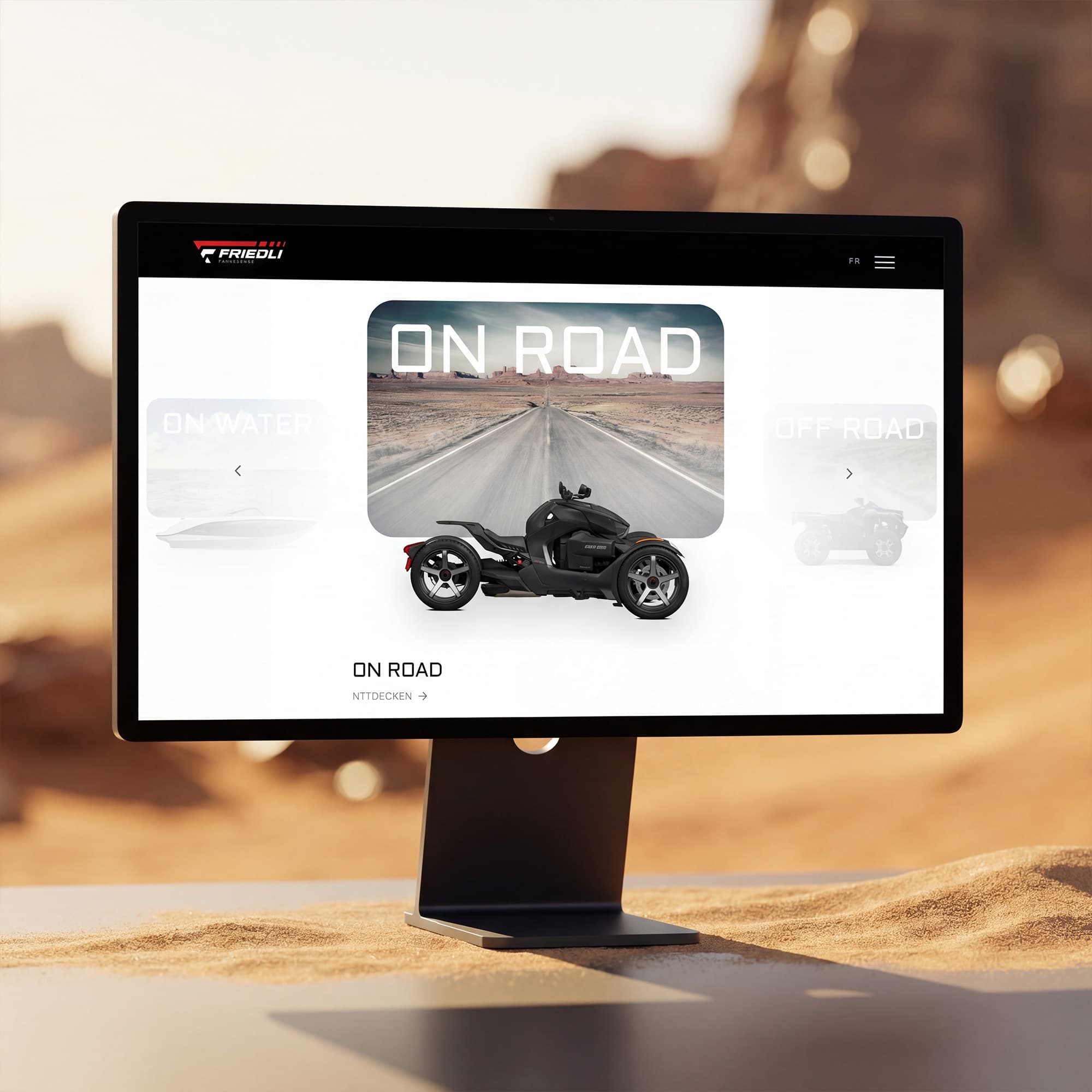 Friedli Fahrzeuge – Webdesign Ansicht 2