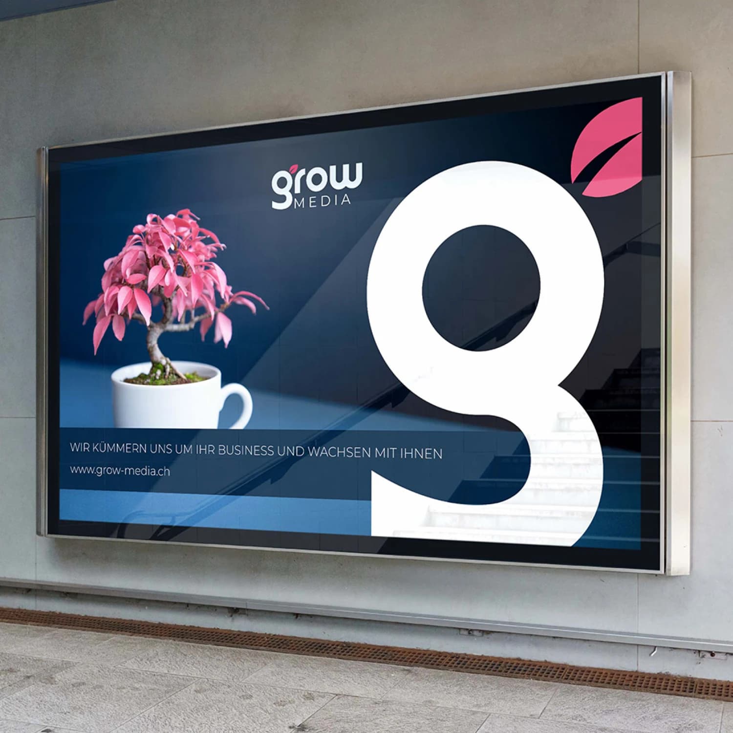 Grow Media – Webdesign Ansicht 1