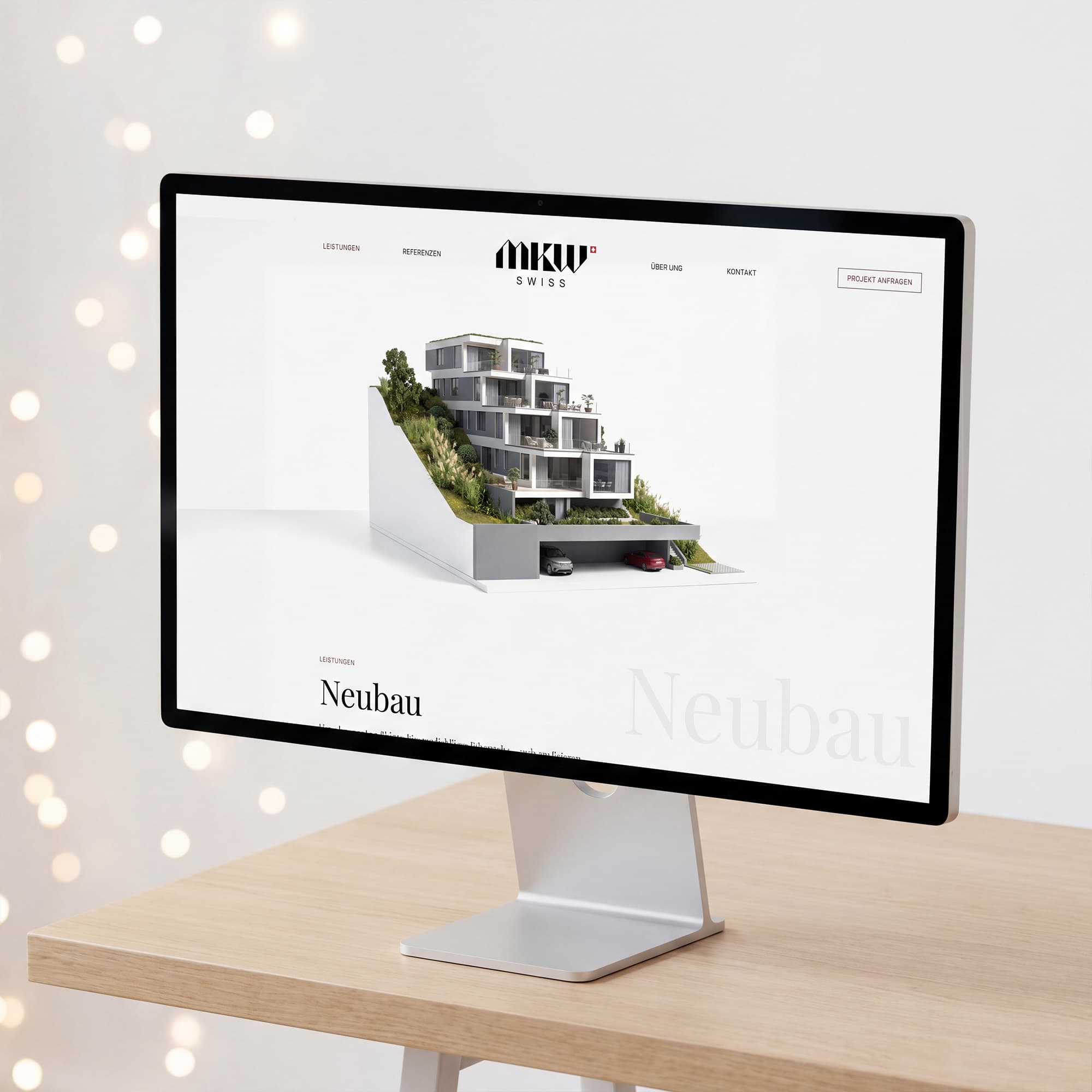 MKW Swiss AG – Webdesign Ansicht 3