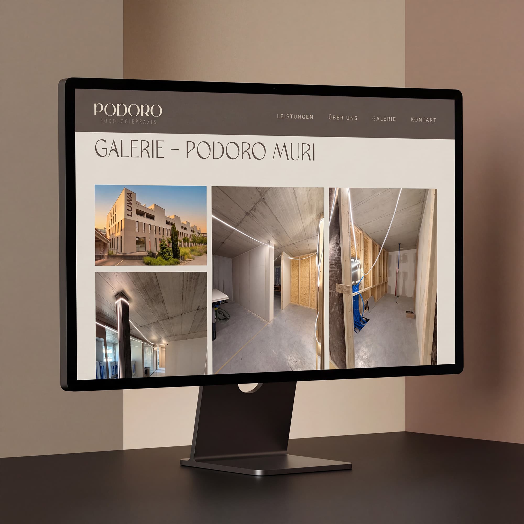 Podoro GmbH – Webdesign Ansicht 3