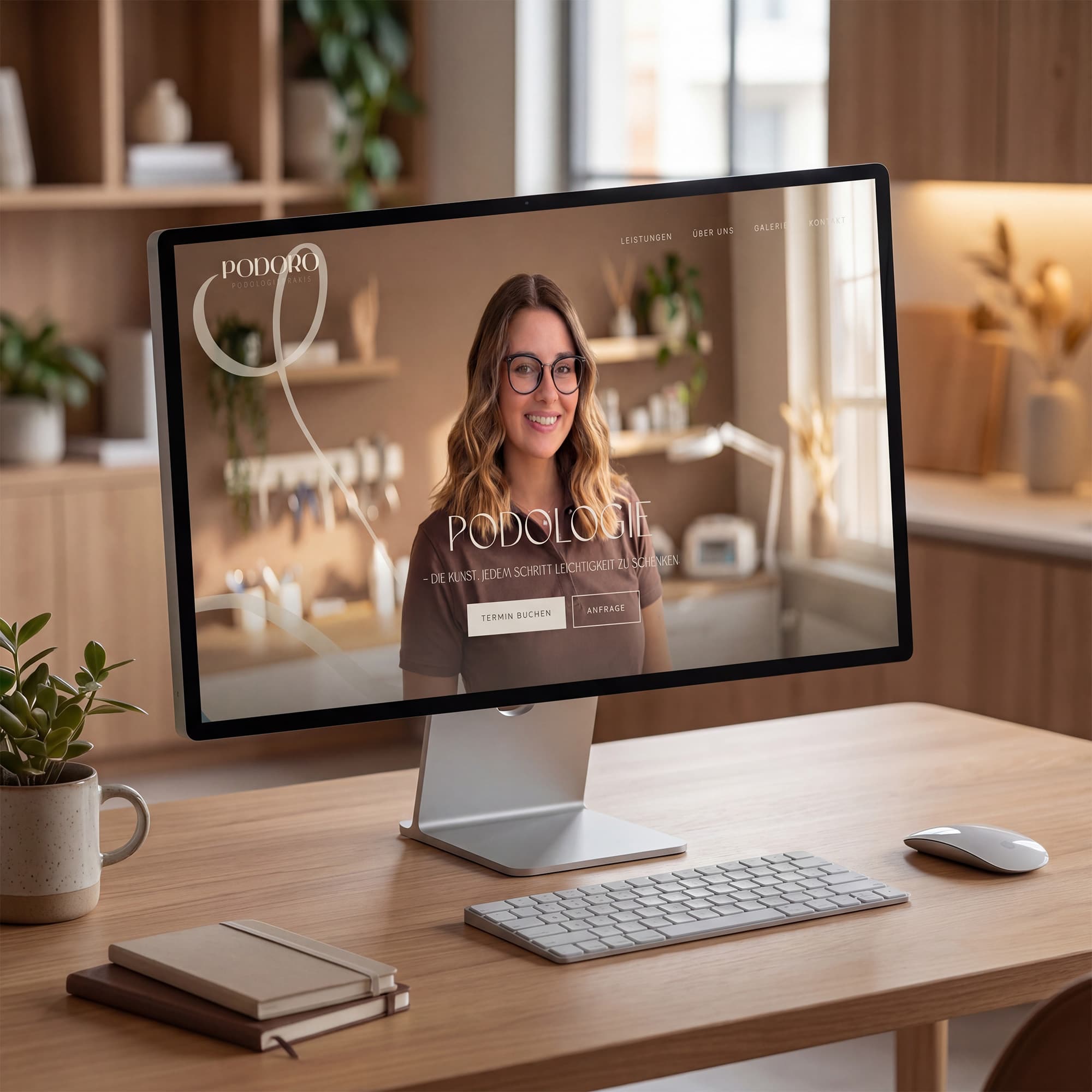 Webdesign-Projekt Podoro GmbH von Vlix