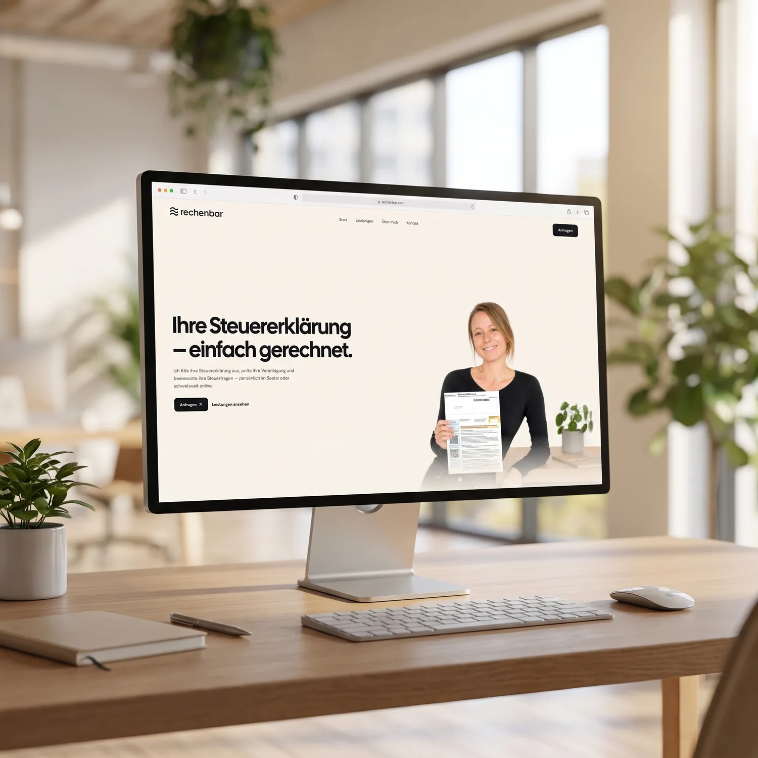 rechenbar GmbH – Webdesign Ansicht 1