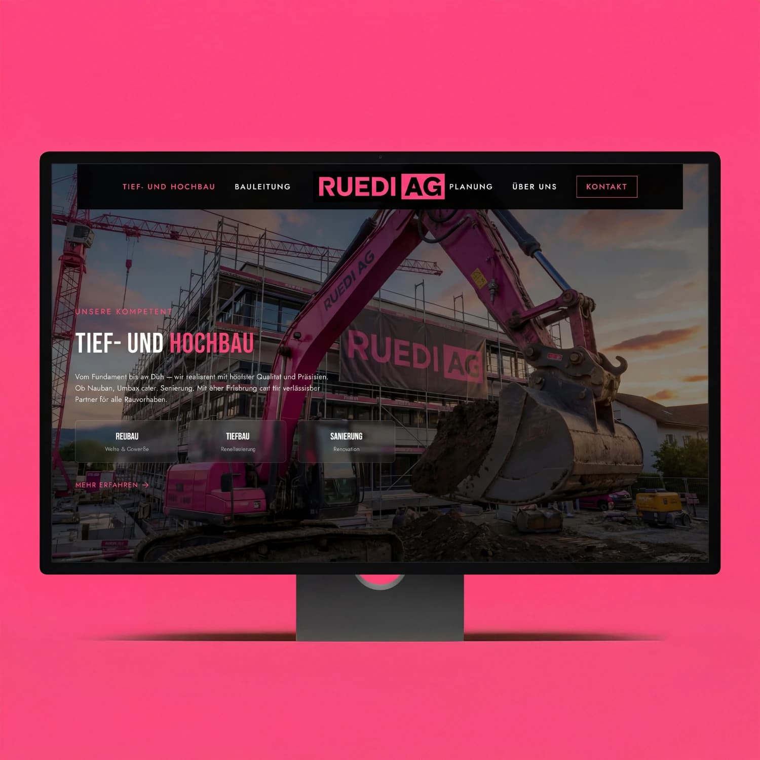 Ruedi AG – Webdesign Ansicht 3