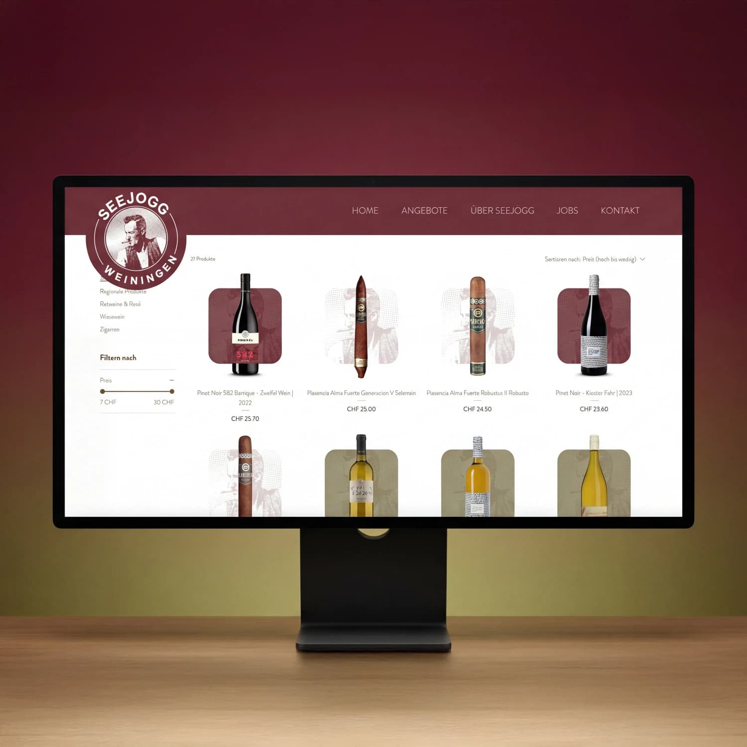 Seejogg – Webdesign Ansicht 3