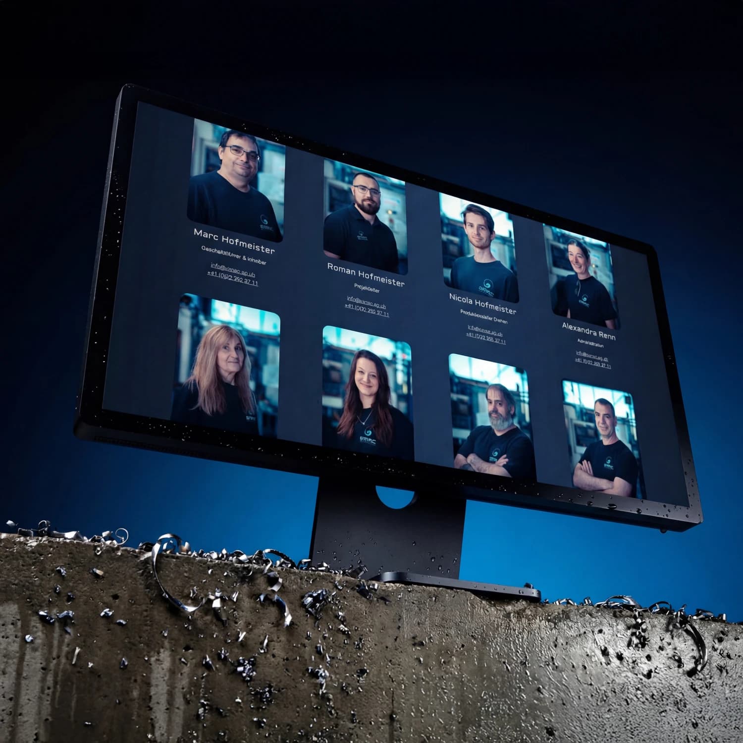 Simac AG – Webdesign Ansicht 3