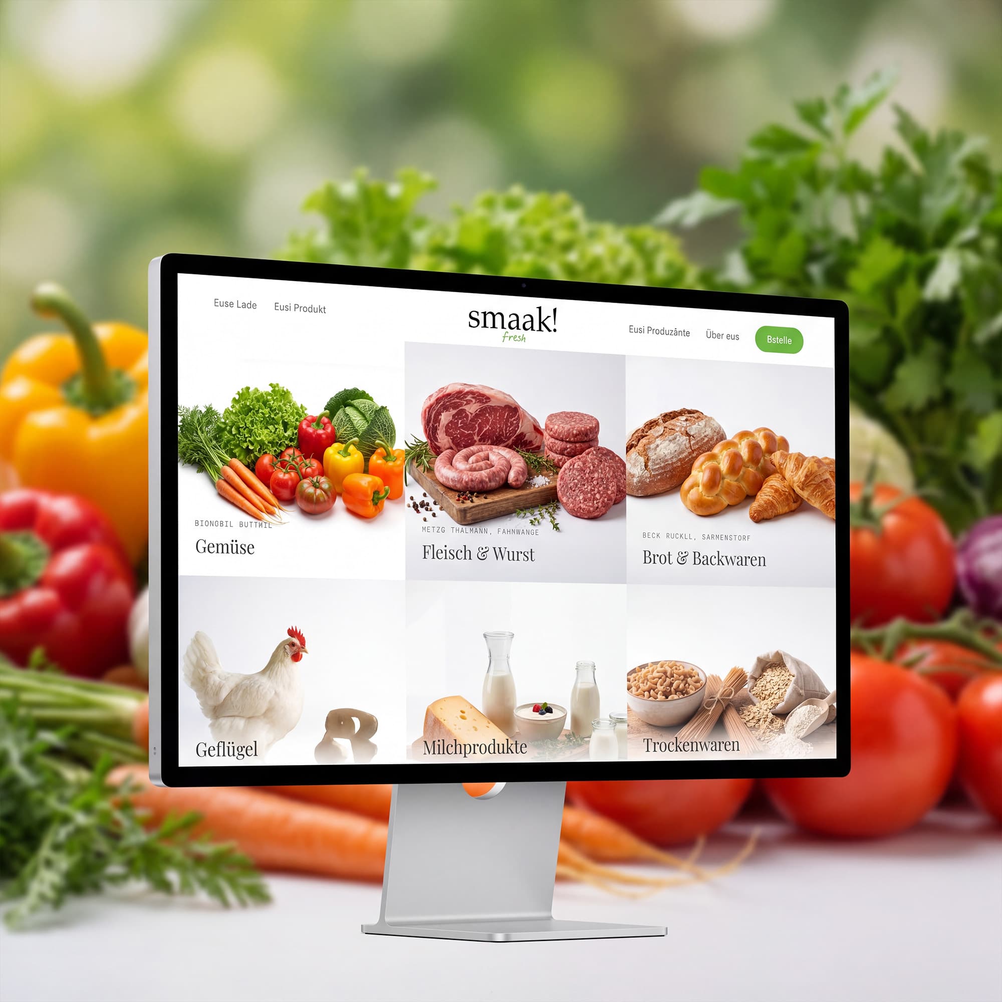 Smaak Fresh – Webdesign Ansicht 2