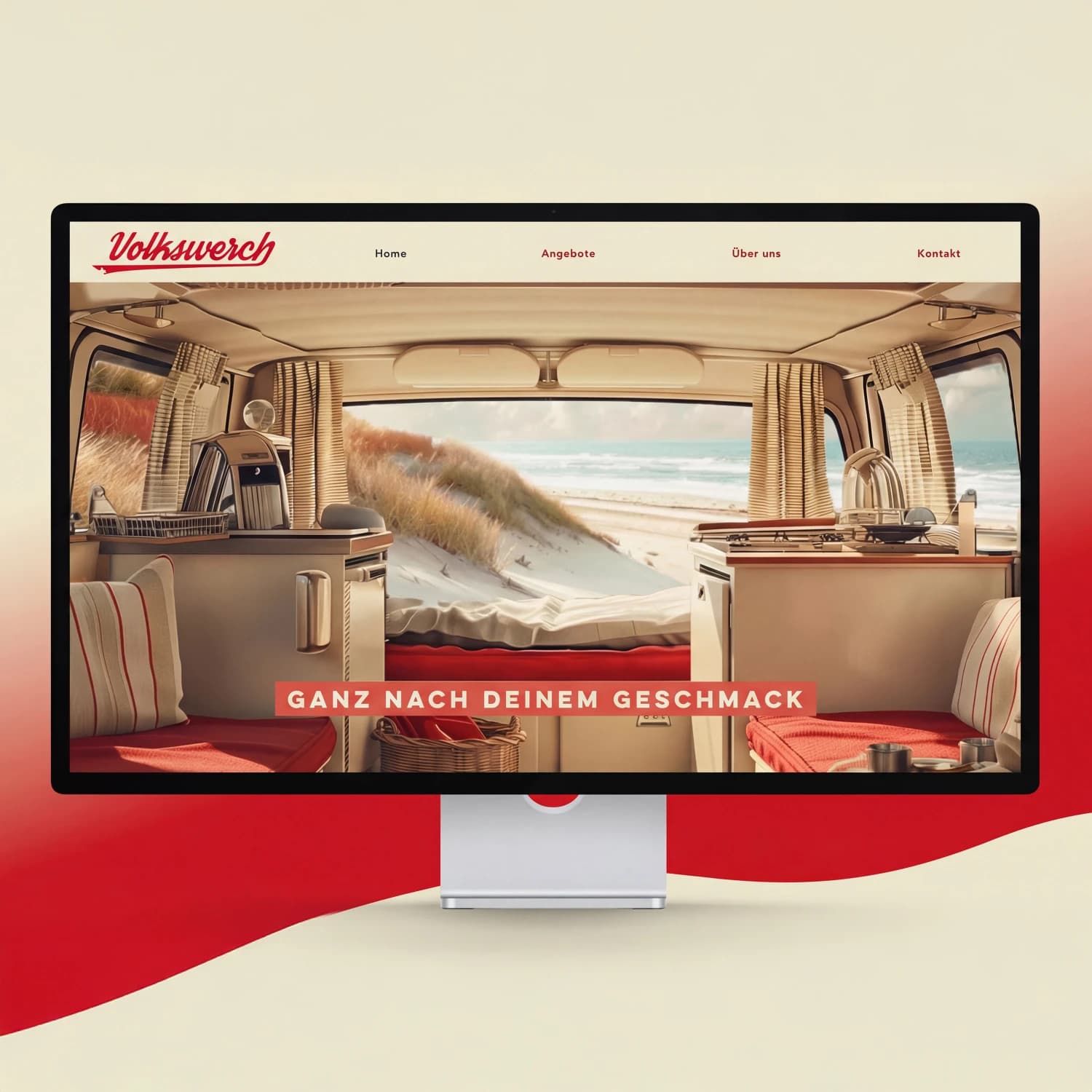 Volkswerch – Webdesign Ansicht 1