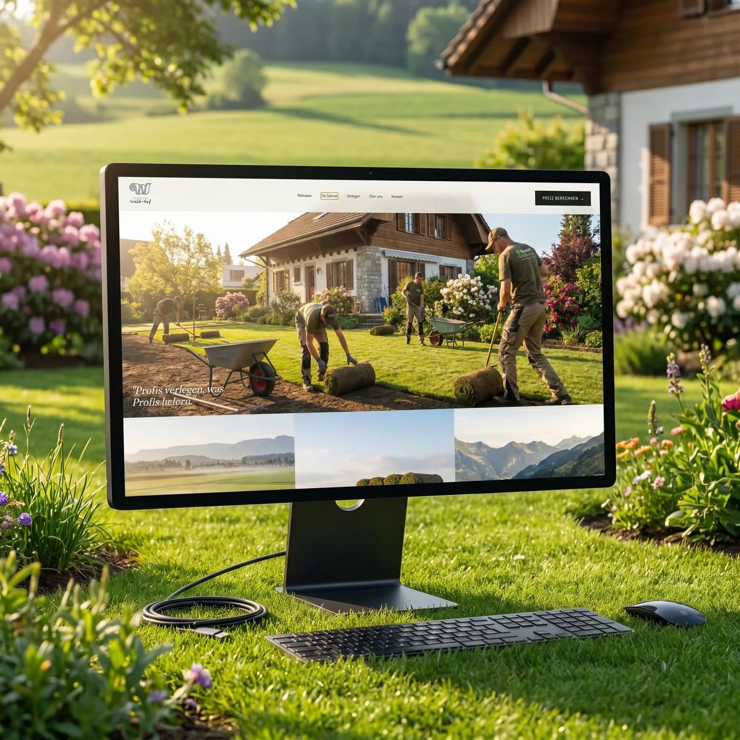 Wald-Hof – Webdesign Ansicht 2