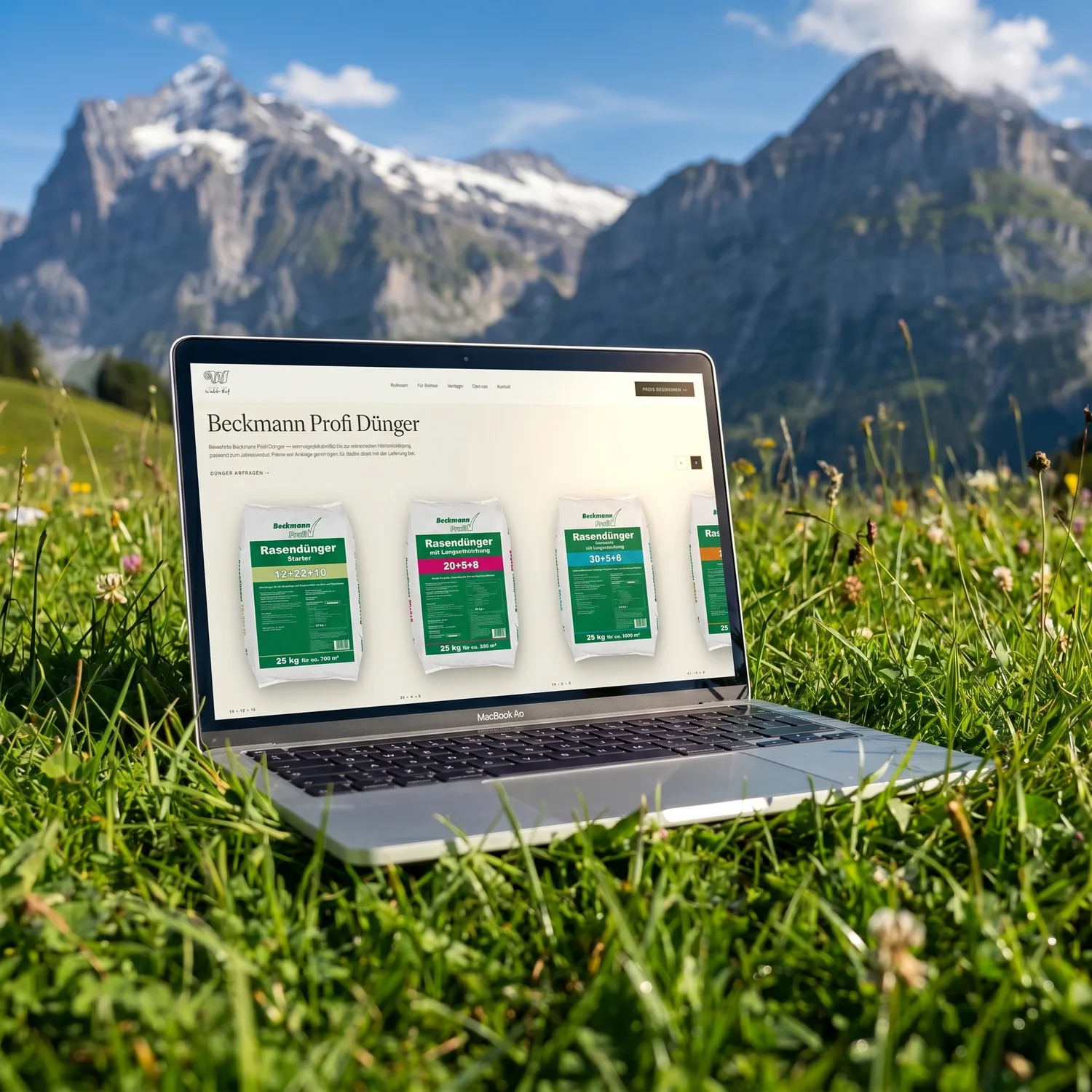 Wald-Hof – Webdesign Ansicht 3