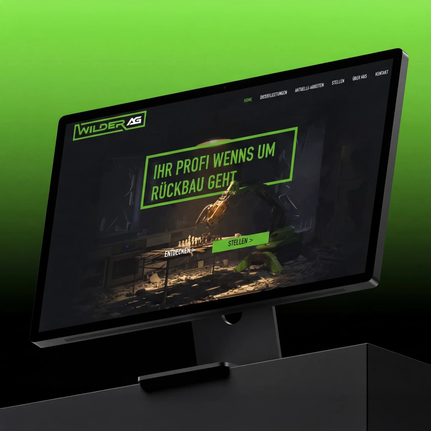 Wilder AG – Webdesign Ansicht 2