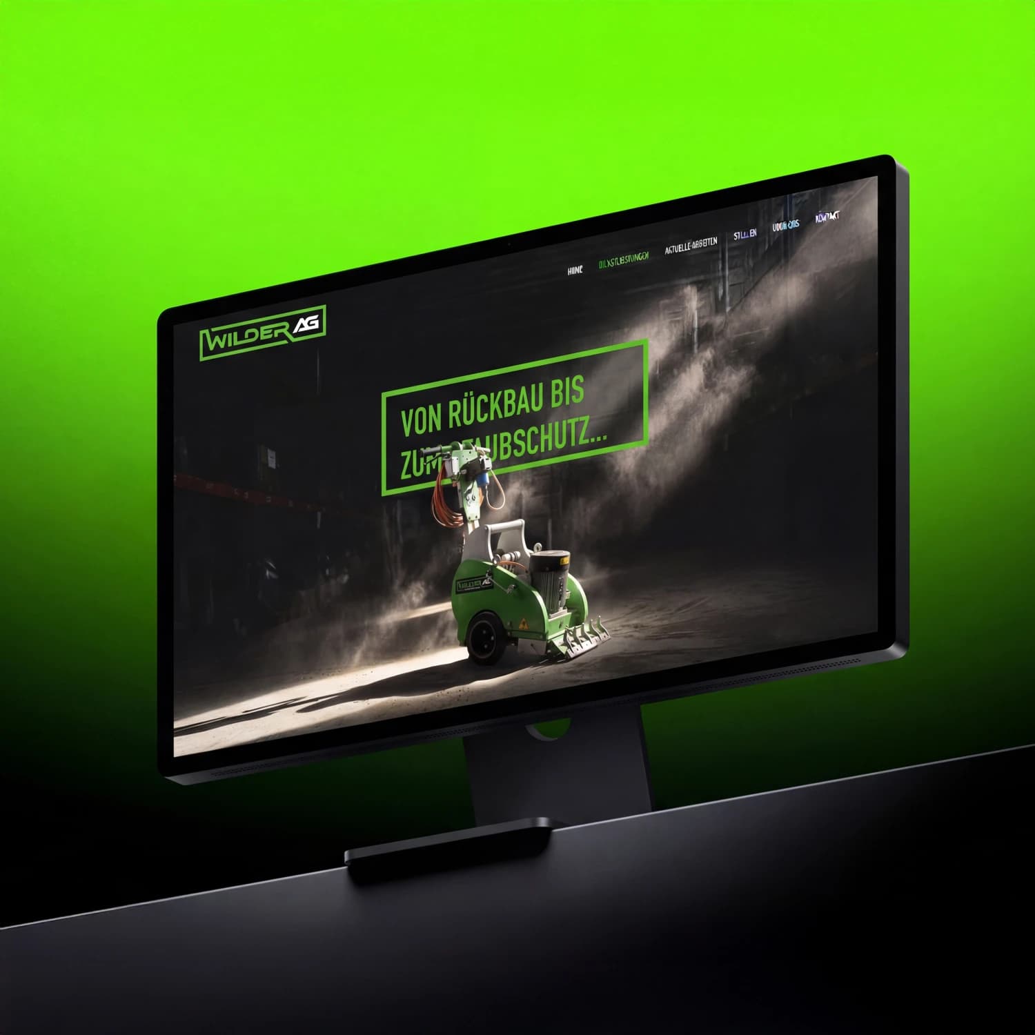 Wilder AG – Webdesign Ansicht 1