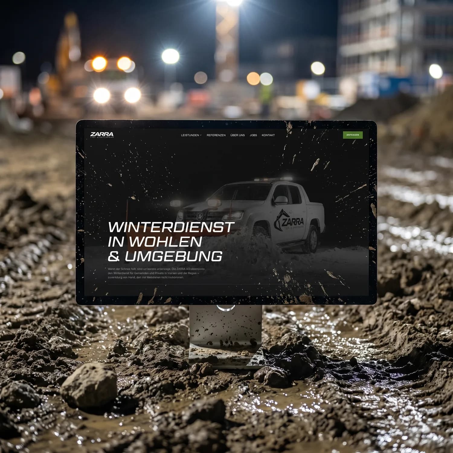 Zarra AG – Webdesign Ansicht 3