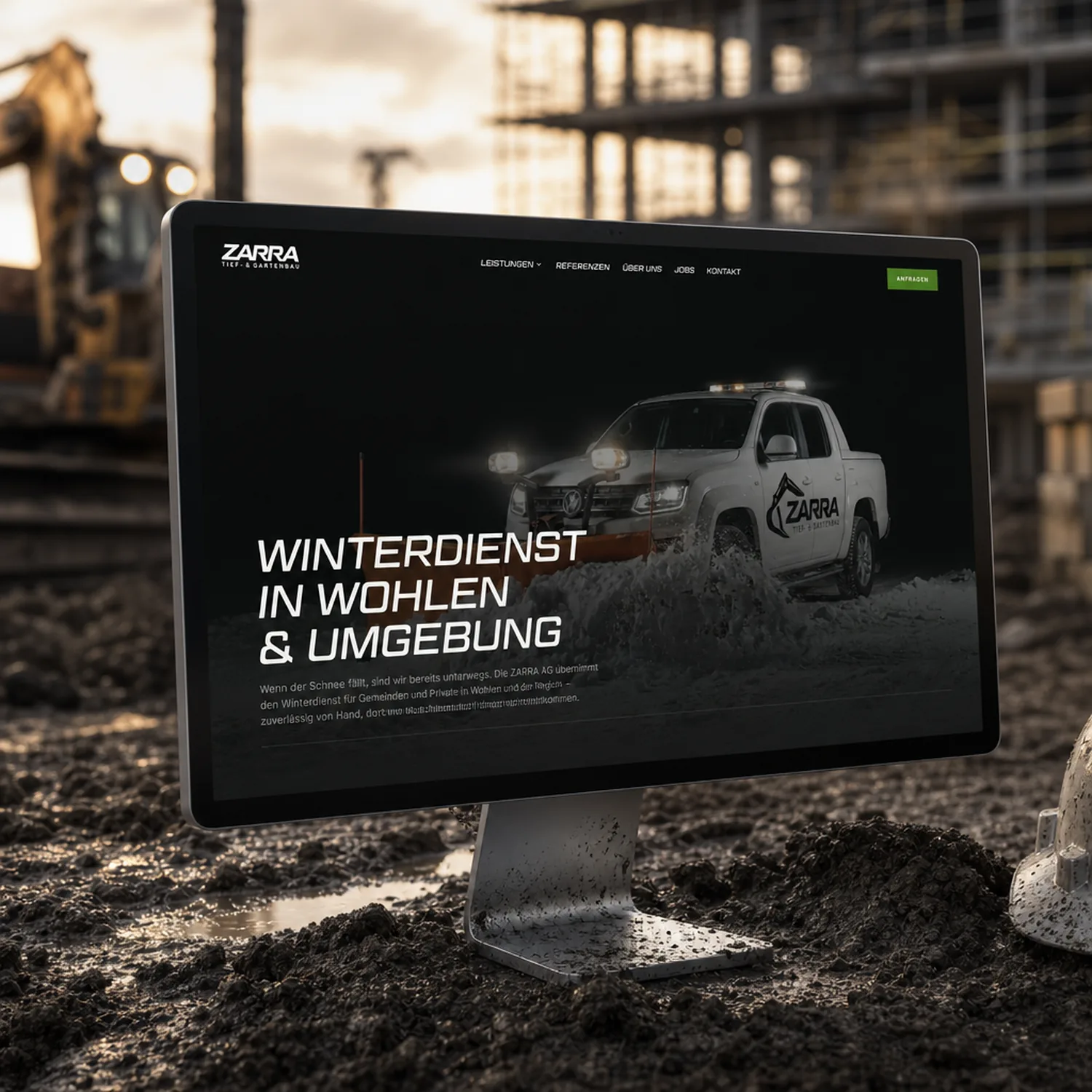Zarra AG – Webdesign Ansicht 4